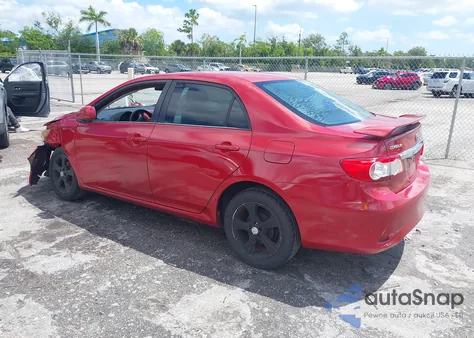 2011 Toyota Corolla Le from USA, damaged, VIN 2T1BU4EE2BC680016